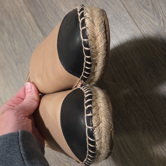 Sam Edelman Krissy Leather Espadrille Flats - Picture 7 of 9